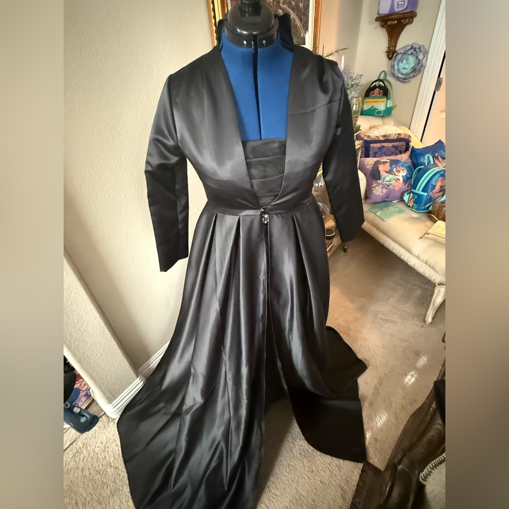 Elegant Black Evening Cover Up